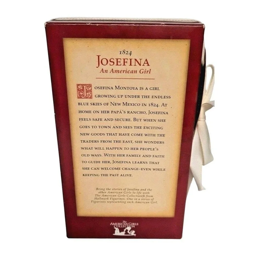 American Girl‎ Josefina Montoya 1824 Hallmark Handcrafted Figurine with Box
